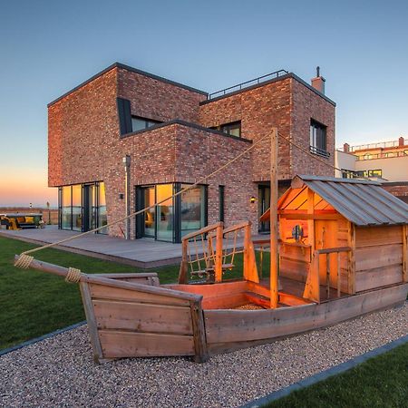 Villa King Erste Lage, Dachterrasse, Meerblick, Carport, Kamin, Sauna, Terrasse, Aussenrolllaeden Olpenitz Dış mekan fotoğraf