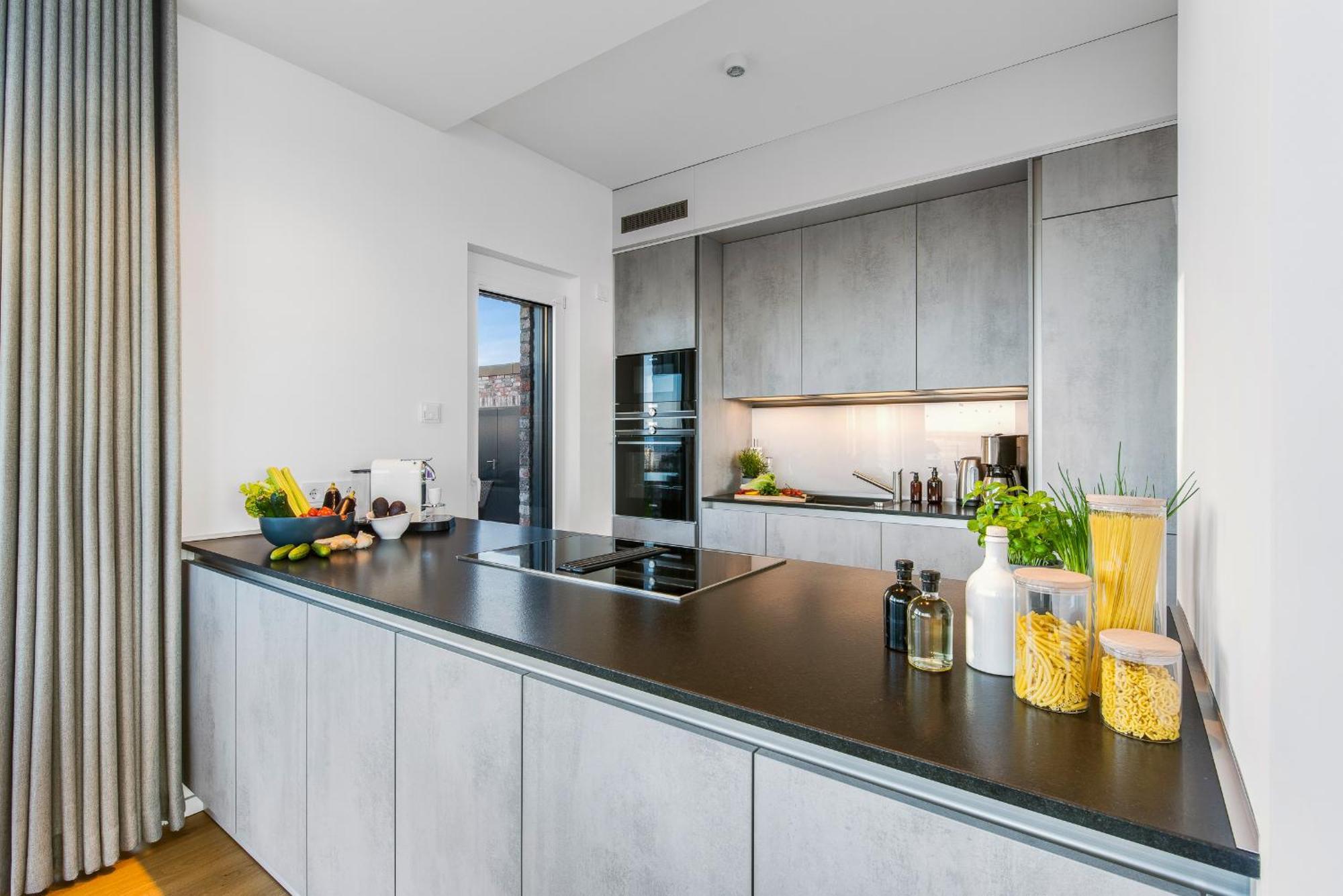 Villa King Erste Lage, Dachterrasse, Meerblick, Carport, Kamin, Sauna, Terrasse, Aussenrolllaeden Olpenitz Dış mekan fotoğraf