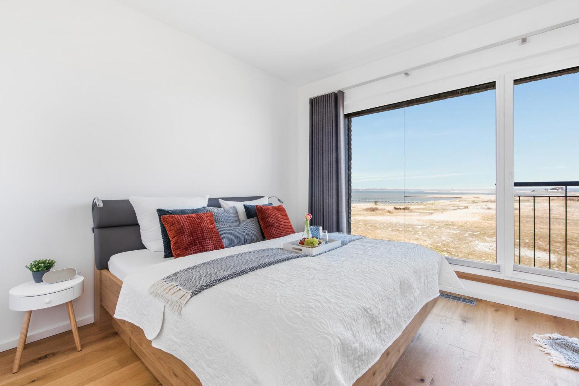 Villa King Erste Lage, Dachterrasse, Meerblick, Carport, Kamin, Sauna, Terrasse, Aussenrolllaeden Olpenitz Dış mekan fotoğraf