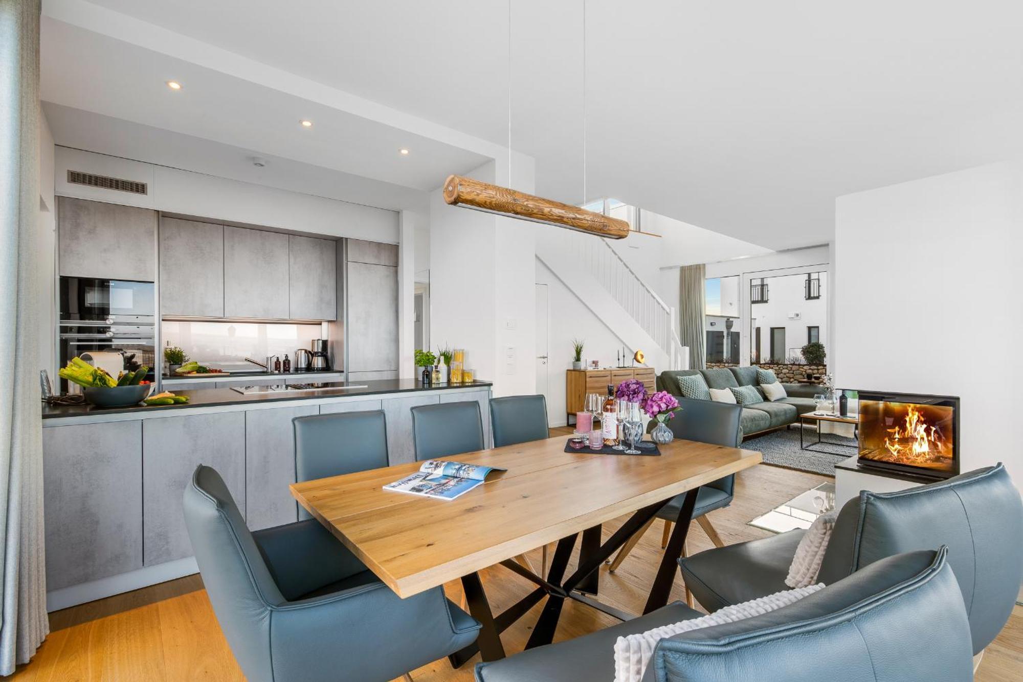 Villa King Erste Lage, Dachterrasse, Meerblick, Carport, Kamin, Sauna, Terrasse, Aussenrolllaeden Olpenitz Dış mekan fotoğraf