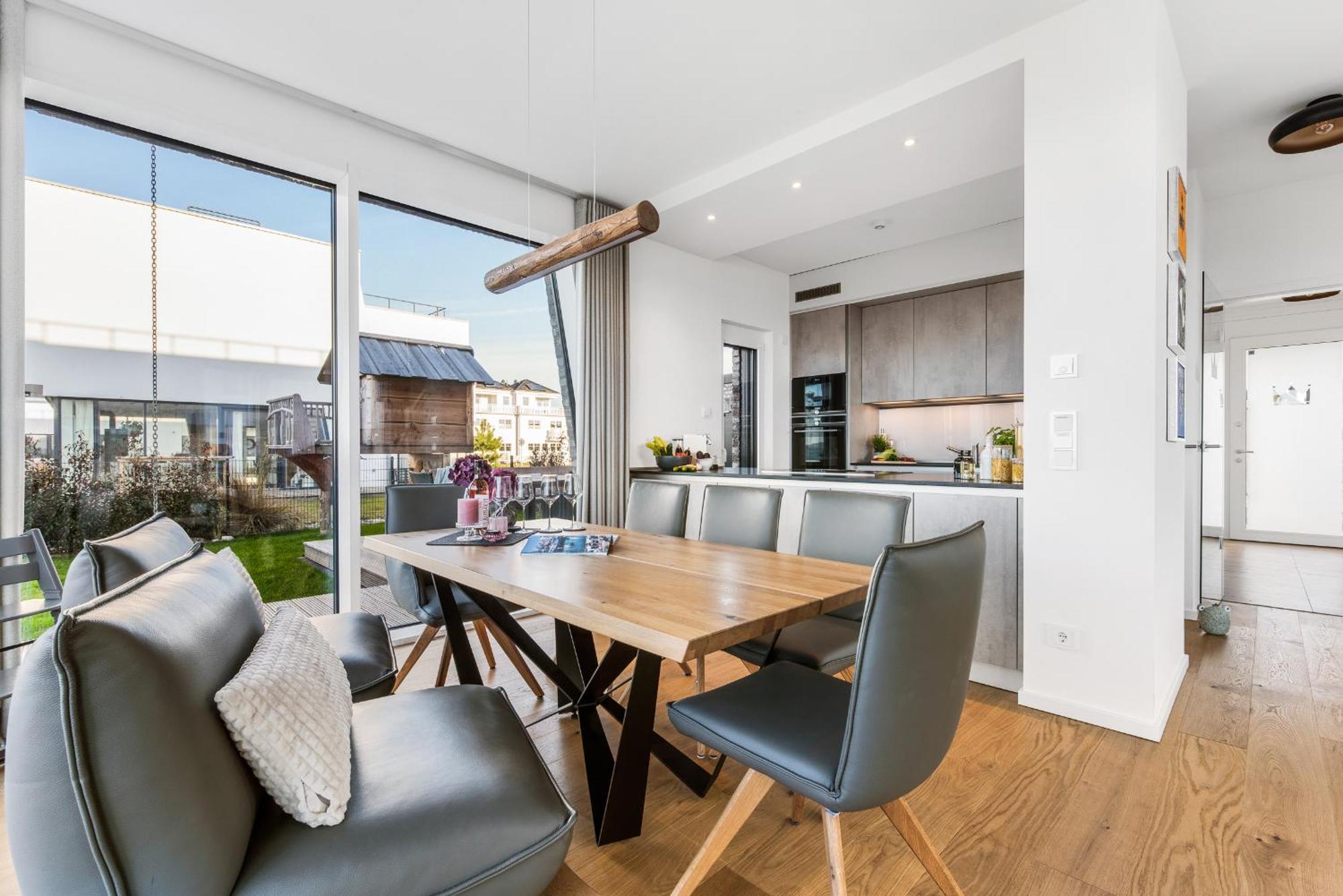 Villa King Erste Lage, Dachterrasse, Meerblick, Carport, Kamin, Sauna, Terrasse, Aussenrolllaeden Olpenitz Dış mekan fotoğraf
